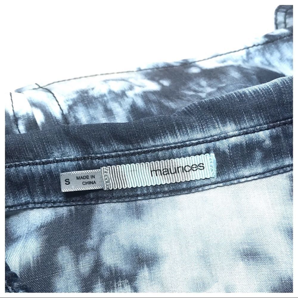 NWOT Custom Tye Dyed Long Sleeve Top - Picture 7 of 7